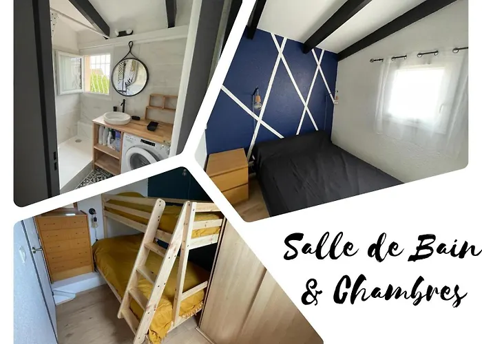 Lauriers Roses - Clim Wifi Parking - Piscine Dans - Marina St Cyprien בית נופש
